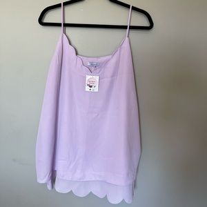 White Birch Purple Tank